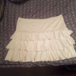 Arden B creamy white skirt